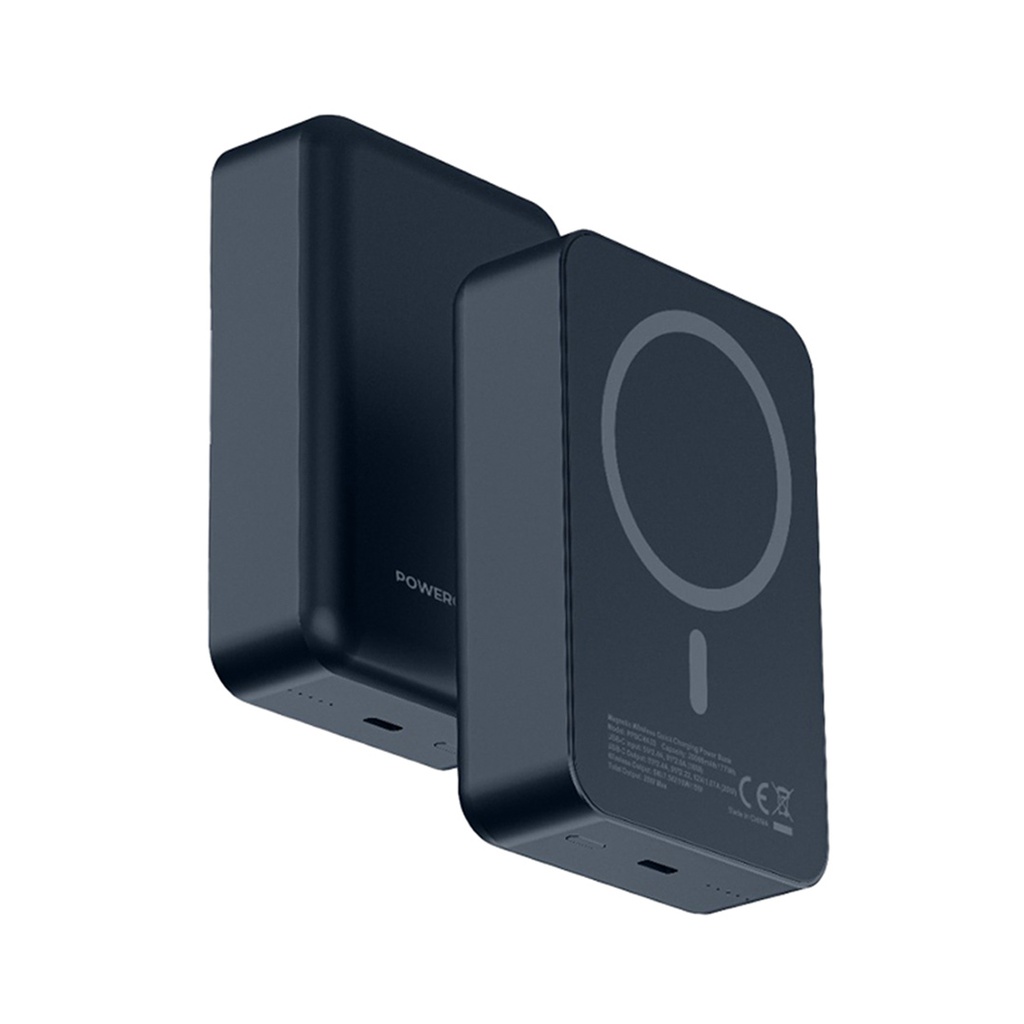 Powerology 20000 mAh 20W PD & 15W Magsafe Powerbank - Titanium